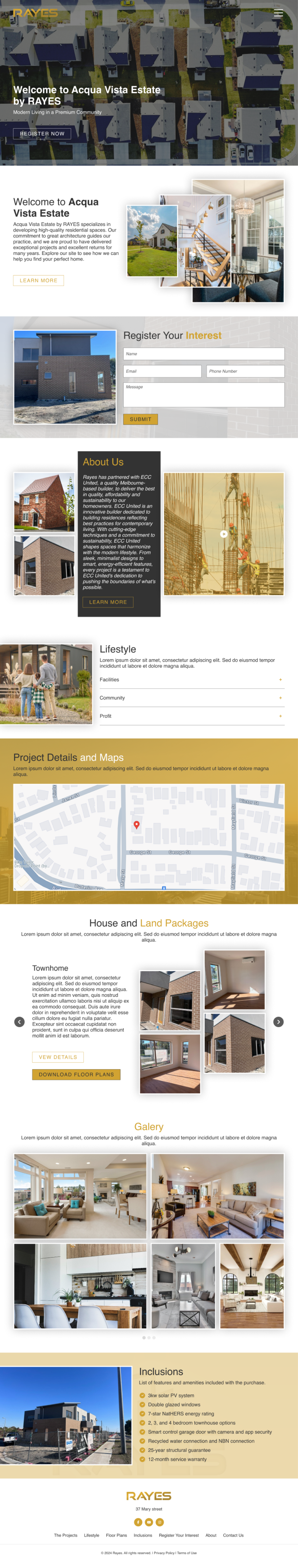 Web Design by Taufik H for Rayes Pty Ltd | Design #33052278