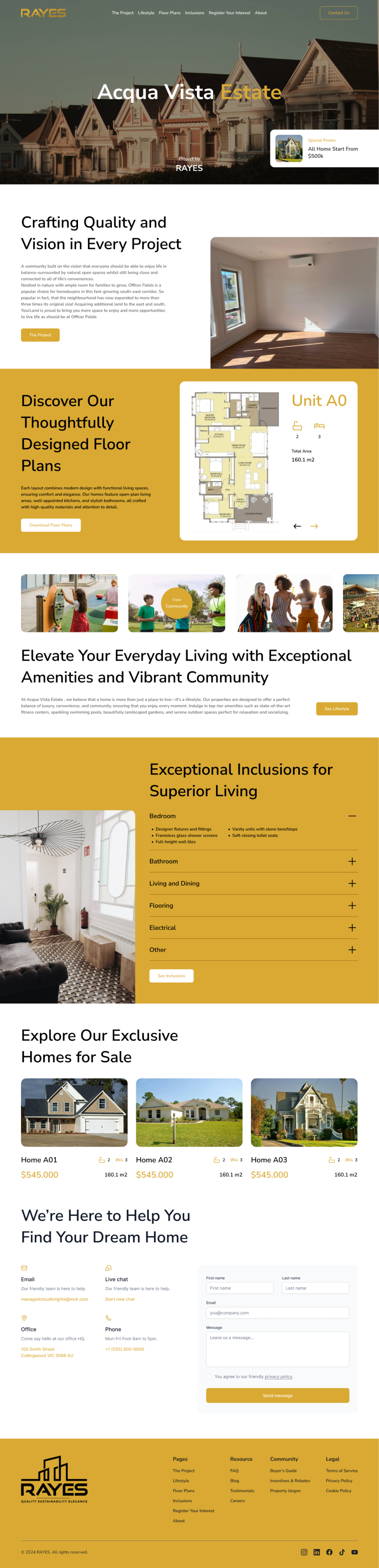 Web-Design von Taufik H für Rayes Pty Ltd | Design #33054640