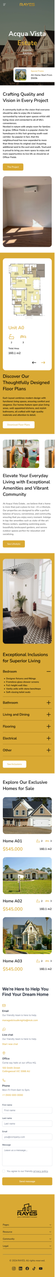 Web Design by Taufik H for Rayes Pty Ltd | Design: #33054641