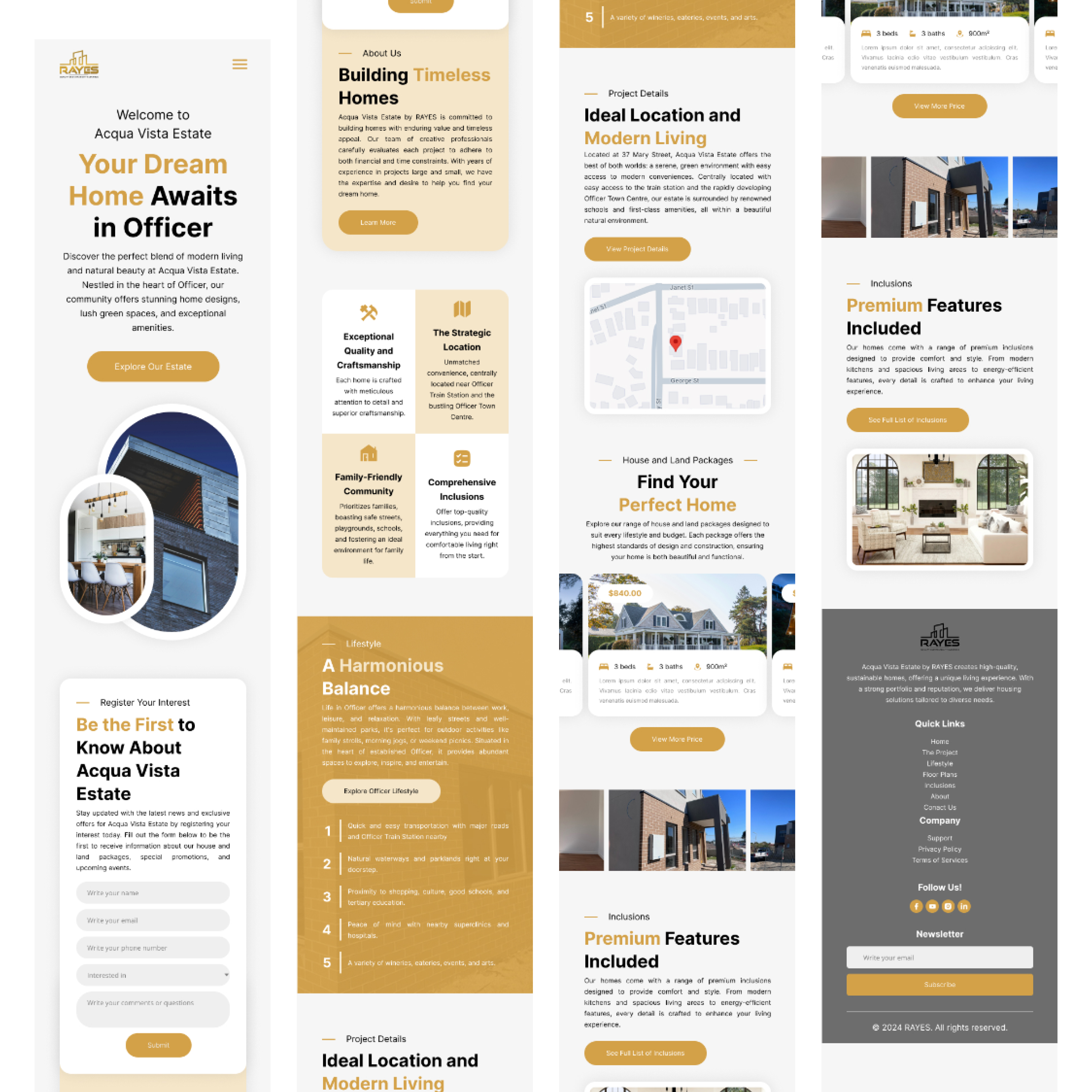 Web Design by Taufik H for Rayes Pty Ltd | Design #33054649
