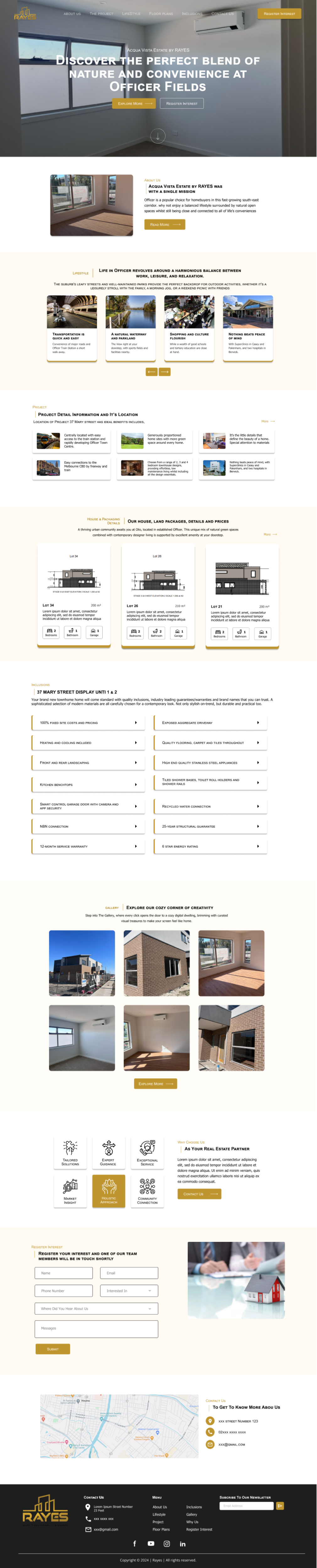 Web Design par Taufik H pour Rayes Pty Ltd | Design #33054692