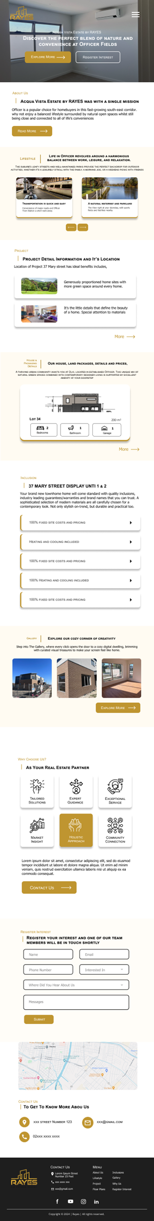 Web Design by Taufik H for Rayes Pty Ltd | Design: #33054693