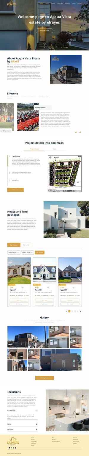 Web Design by Taufik H for Rayes Pty Ltd | Design: #33054709
