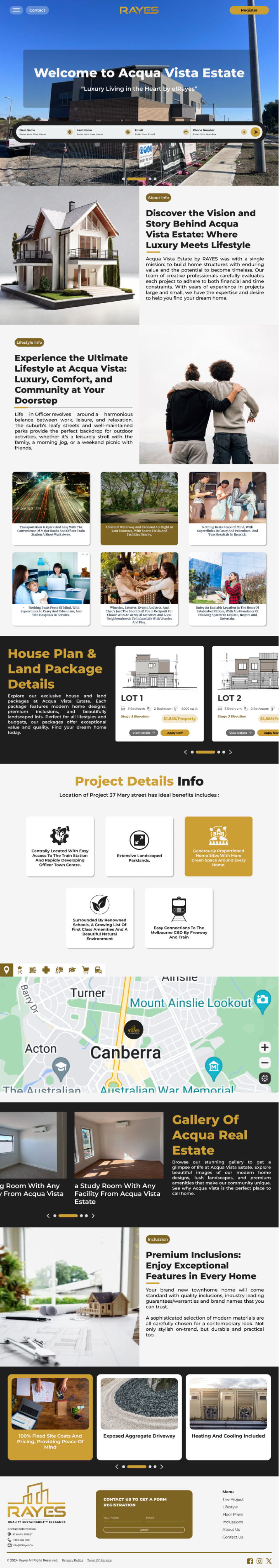 Web Design by Taufik H for Rayes Pty Ltd | Design #33057291