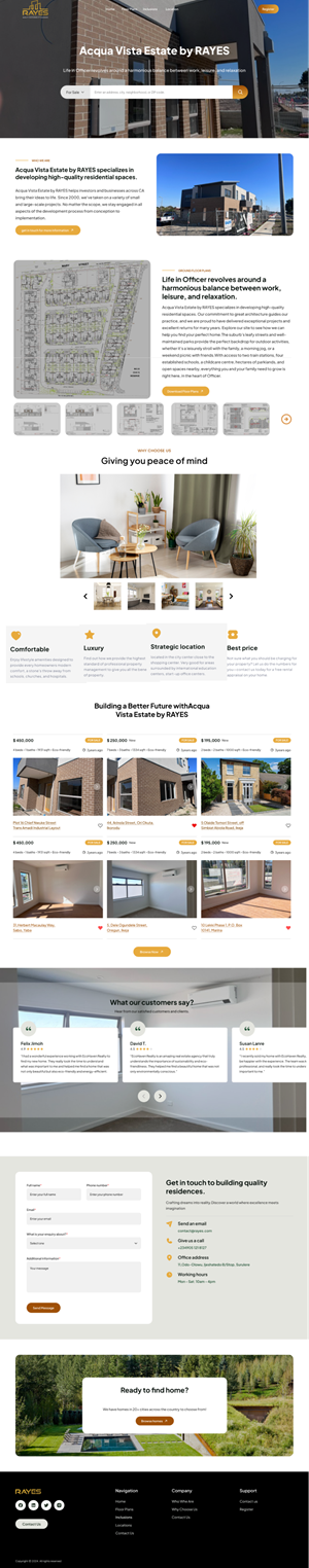 Web Design by Taufik H for Rayes Pty Ltd | Design: #33057311