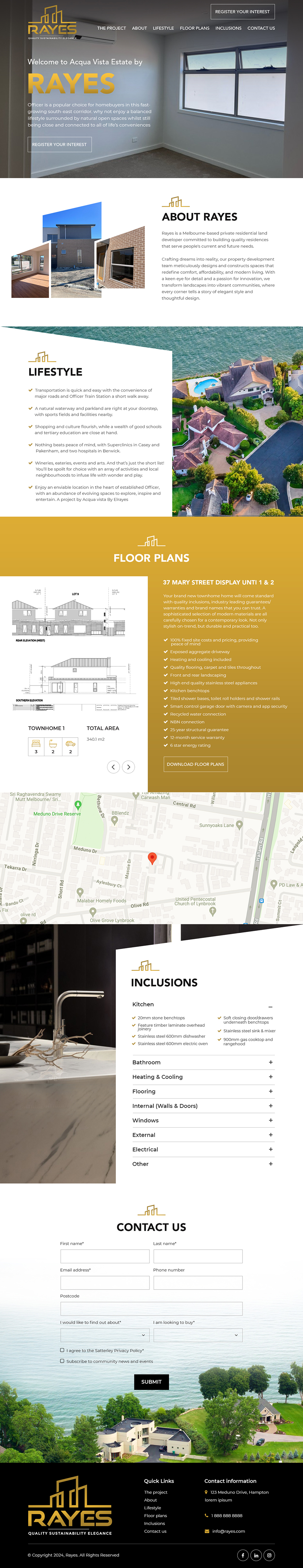 Web Design par Starlyn DS pour Rayes Pty Ltd | Design #33068114