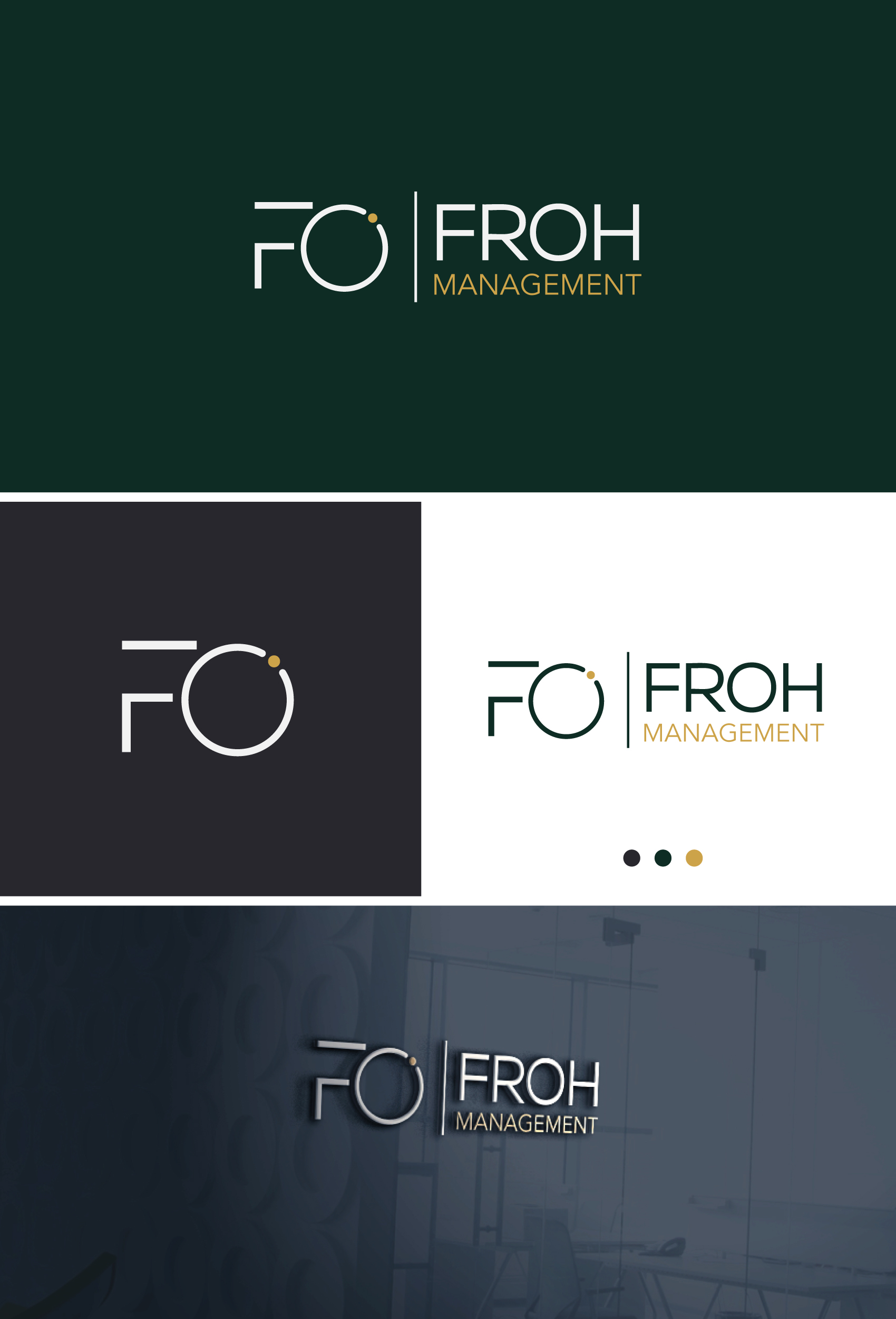 Logo Design by Farhad Kreative for frohmanagement | Design #33026221