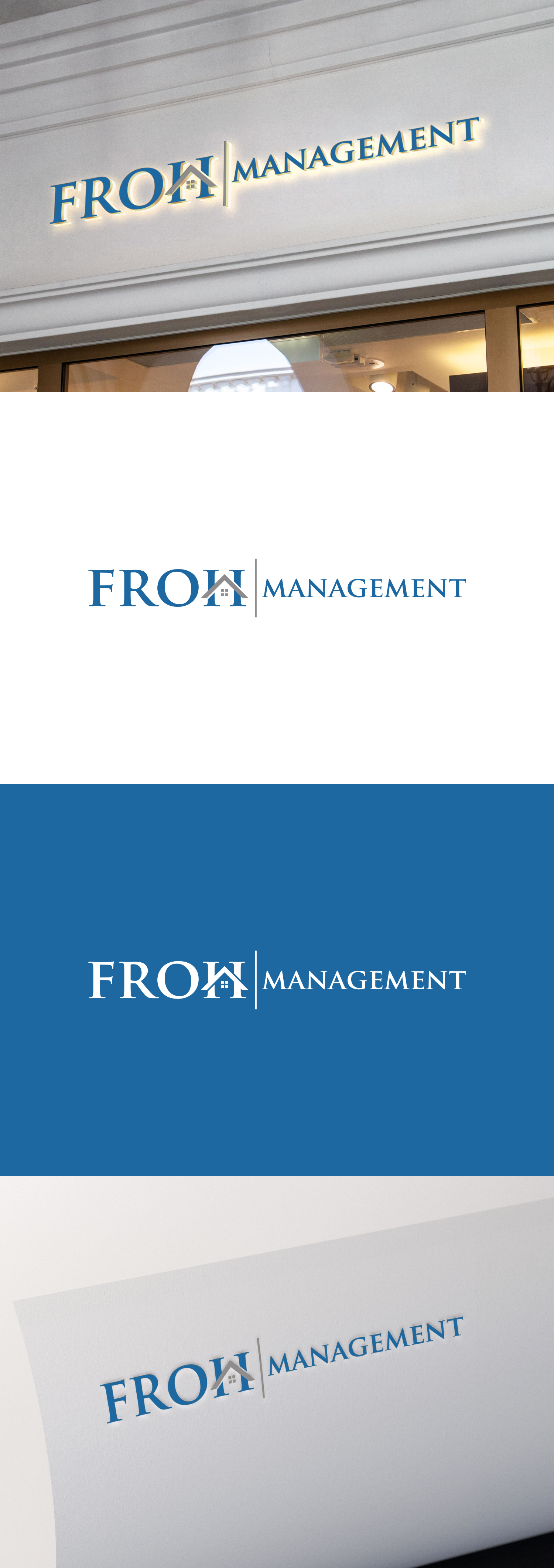 Logo Design by creative logo 2 for frohmanagement | Design #33019514