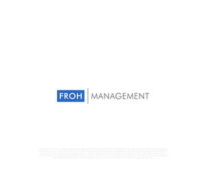Logo Design by mehedi.h for frohmanagement | Design: #33019501