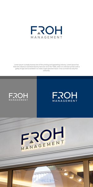 Design de Logo par SanaPixel pour frohmanagement | Design : #33022409