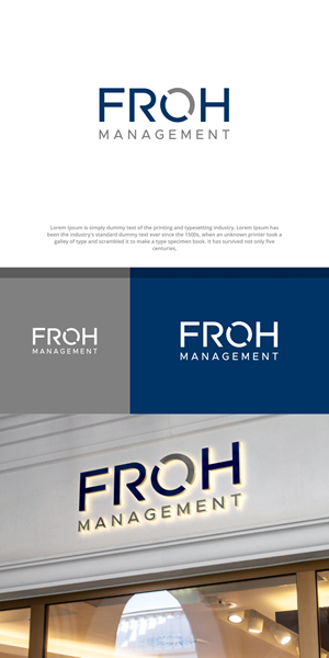Design de Logo par SanaPixel pour frohmanagement | Design : #33022512