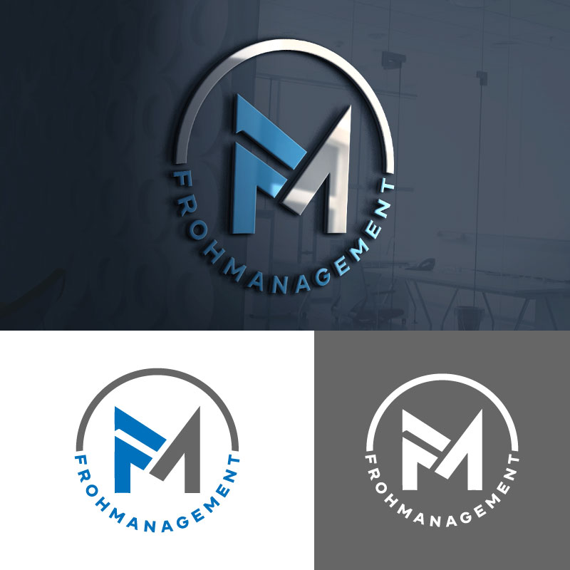 Logo Design by Mk_Graphix for frohmanagement | Design #33017985