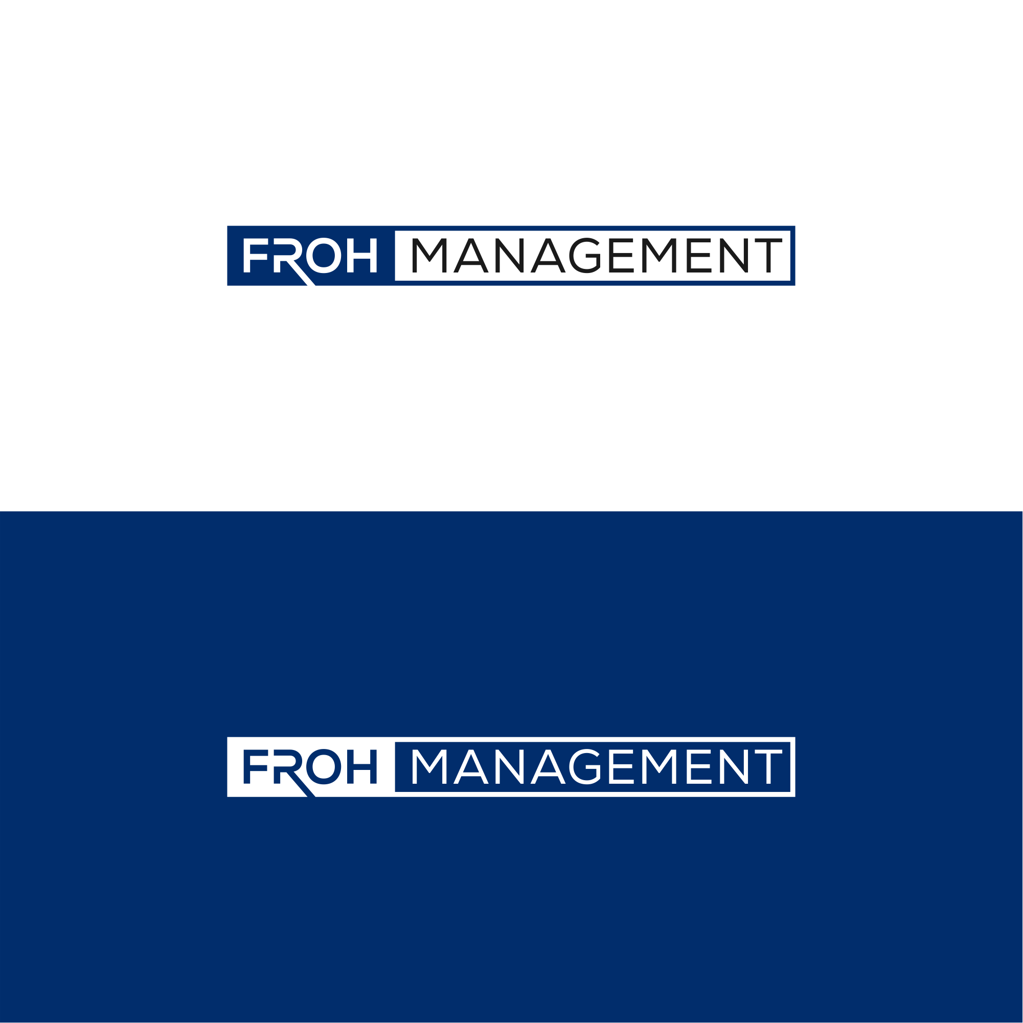 Logo Design by Al ma'thur™ for frohmanagement | Design #33024374