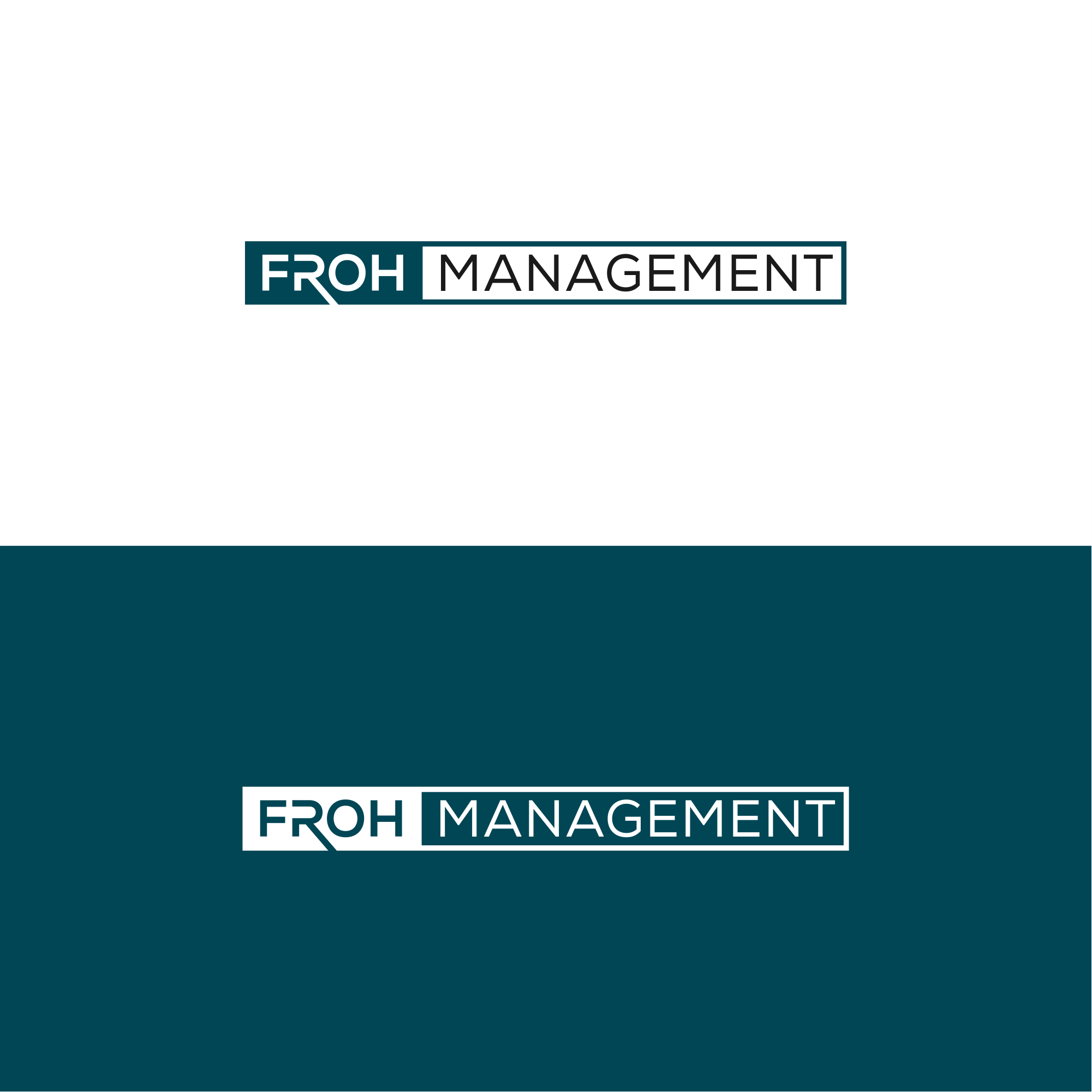 Design de Logo par Al ma'thur™ pour frohmanagement | Design #33024377