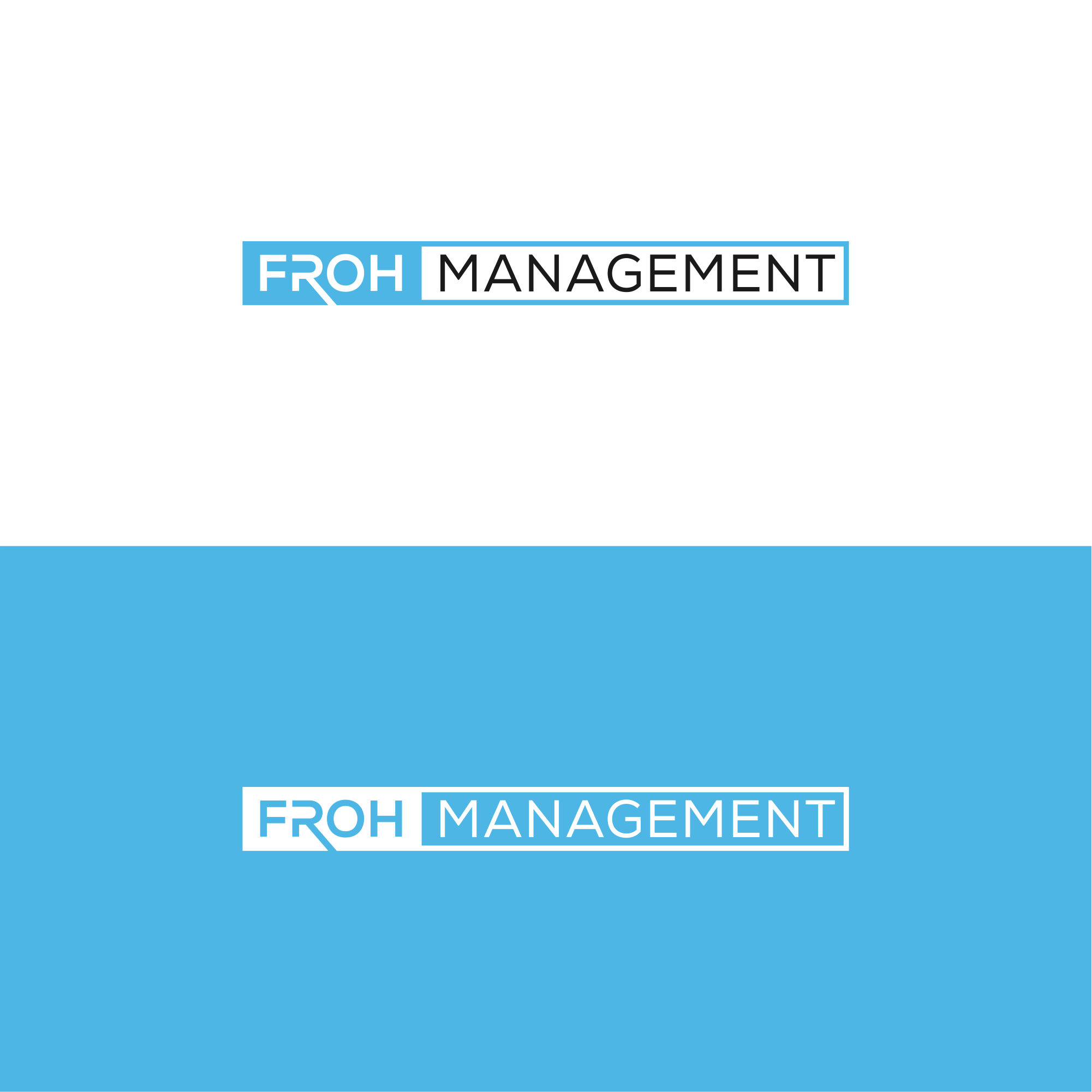 Logo Design by Al ma'thur™ for frohmanagement | Design #33024379