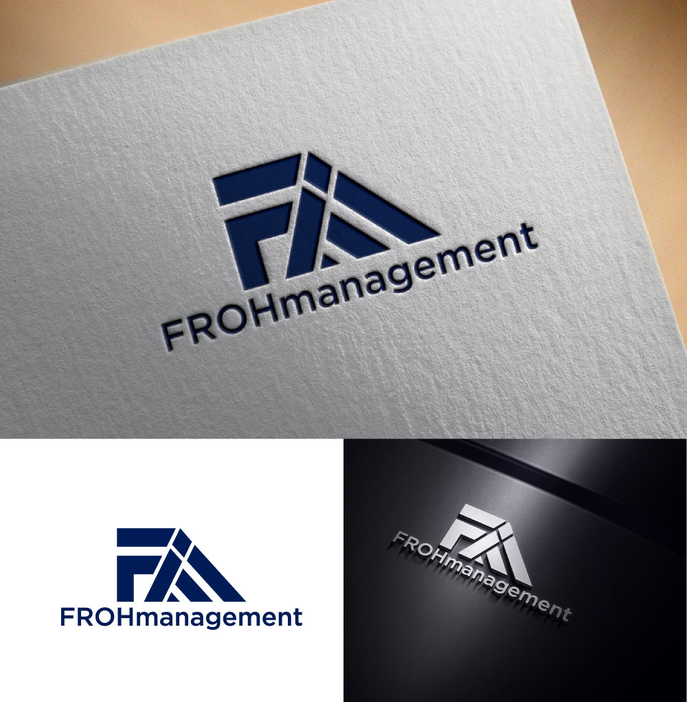 Logo Design by Ahnaf Labib for frohmanagement | Design #33020467