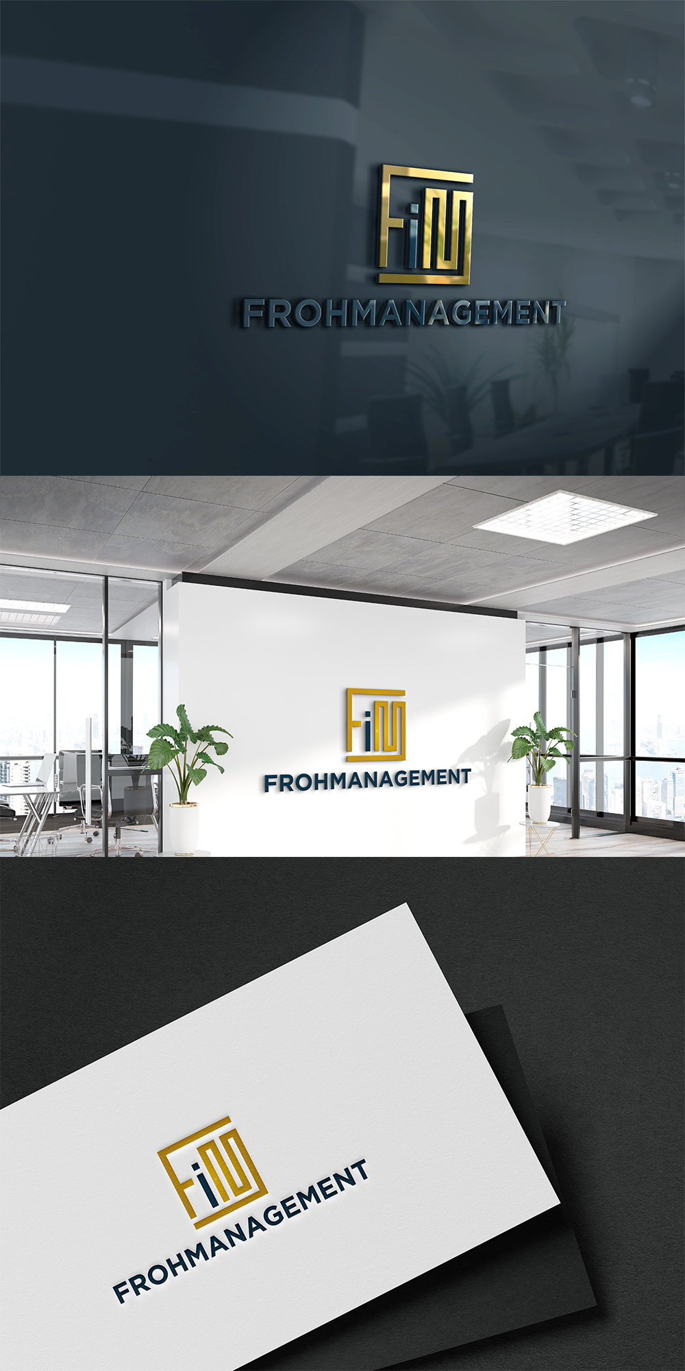 Logo Design by yoossefMaroc for frohmanagement | Design #33018569