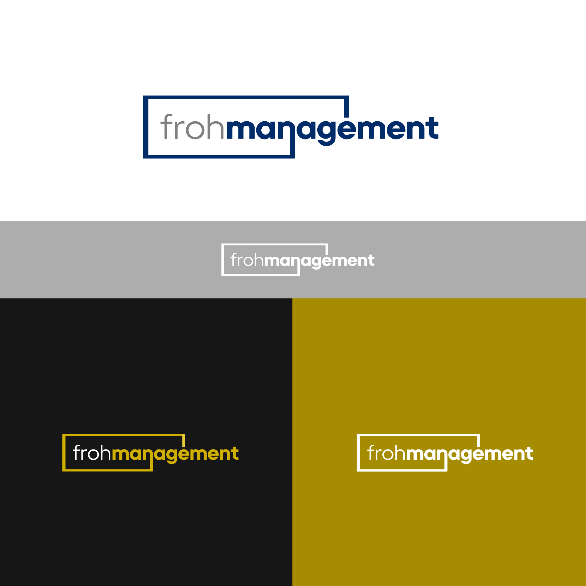 Design de Logo par S.N.Y™-01 pour frohmanagement | Design #33019328