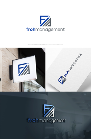Logo Design by The Lion Studios for frohmanagement | Design: #33020977