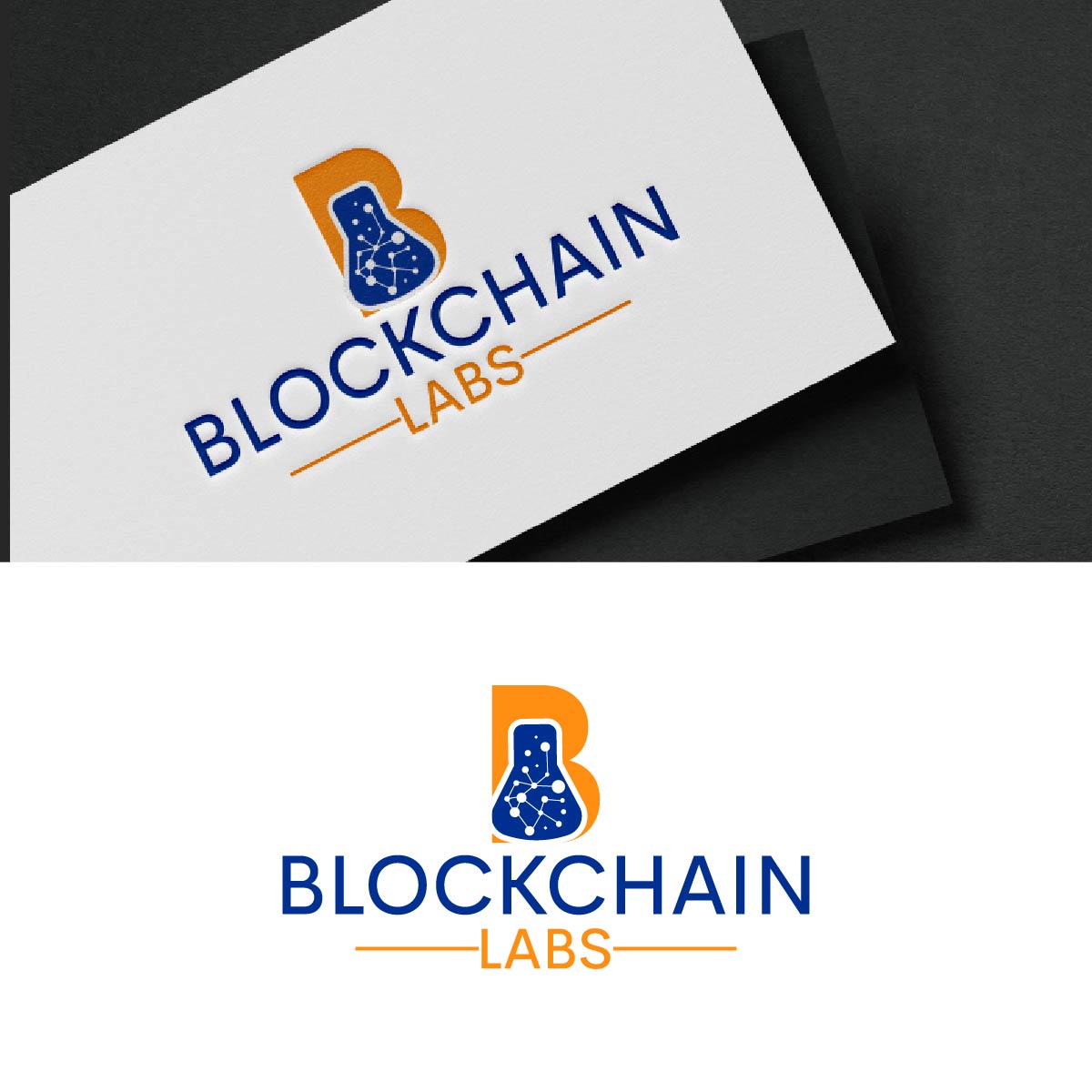 Logo Design by fly  design for Blockchain Labs, Inc. | Design #33021762