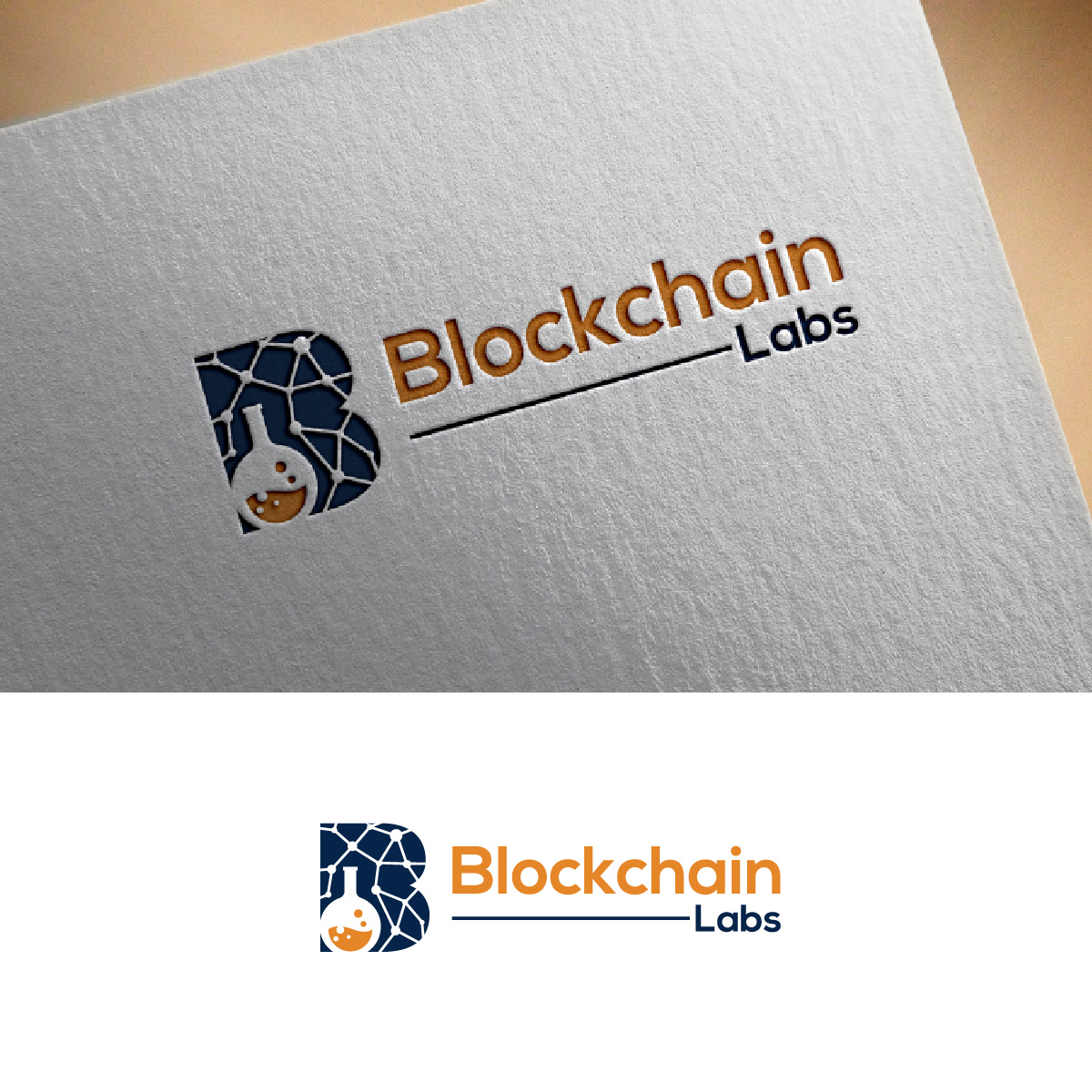 Logo Design by fly  design for Blockchain Labs, Inc. | Design #33022072