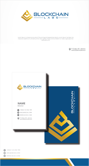 Logo Design by zebronicgraphic for Blockchain Labs, Inc. | Design: #33022035