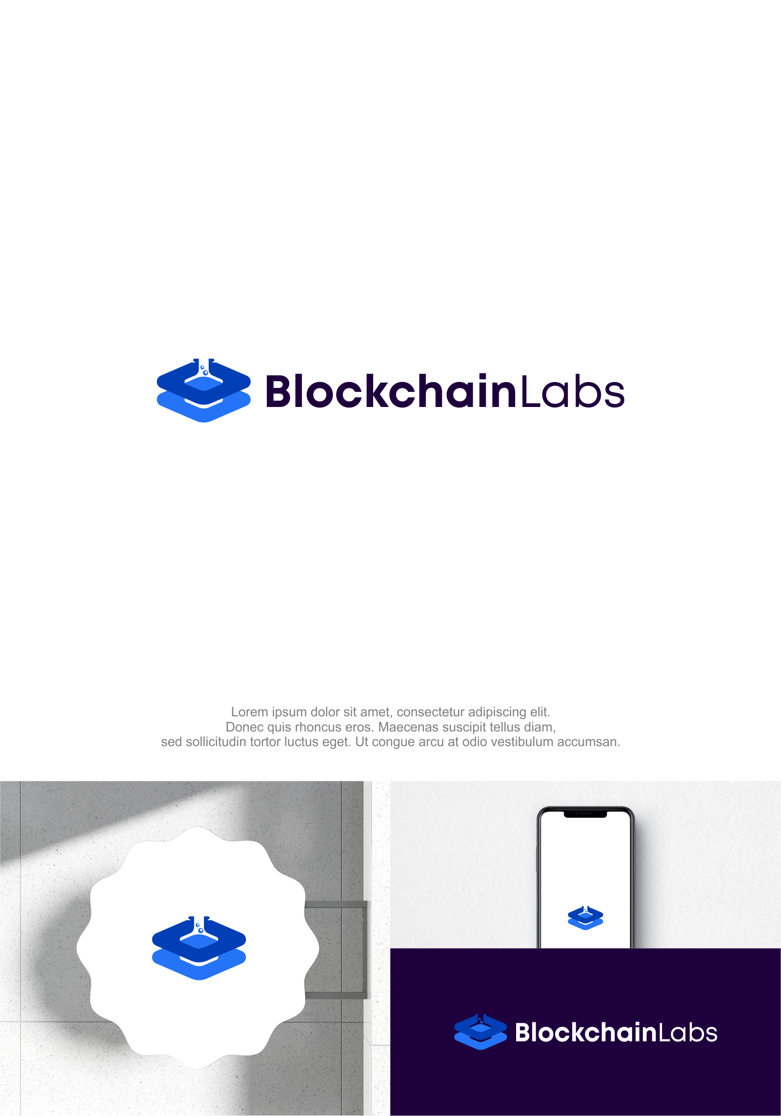 Logo Design by M.Syaiful Huda for Blockchain Labs, Inc. | Design #33020033