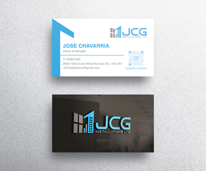 Business Card Design by Emmi for JCG Installations Ltd  | Design: #33026156