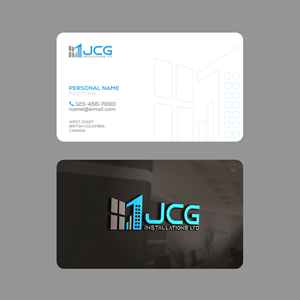 Business Card Design by Andrés Sebastián for JCG Installations Ltd  | Design: #33023219