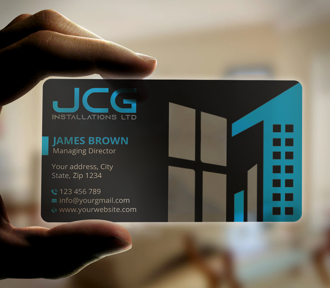 Design de Carte de Visite par Expert Bappy pour JCG Installations Ltd  | Design #33018830