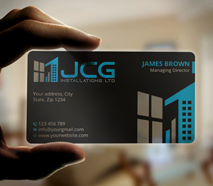 Visitenkarten-Design von Expert Bappy für JCG Installations Ltd  | Design: #33018848