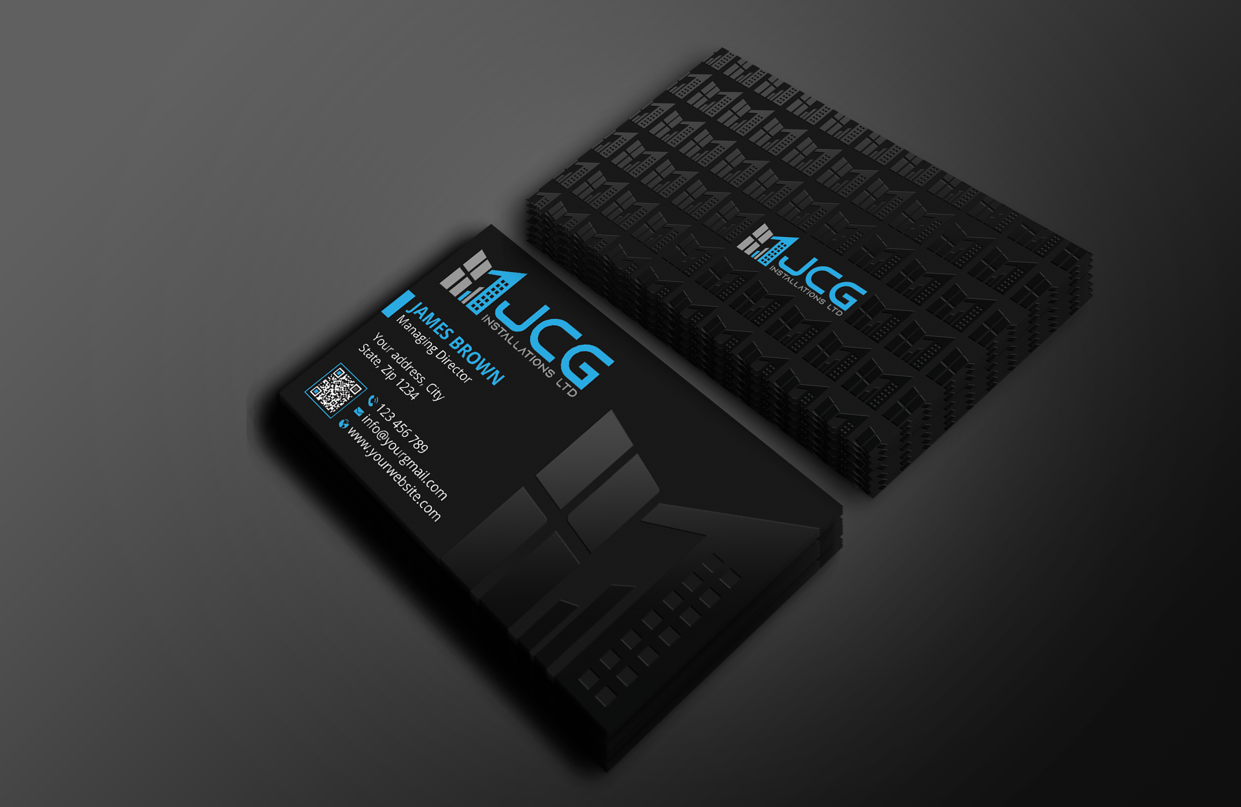Business Card Design by Expert Bappy for JCG Installations Ltd  | Design #33019828
