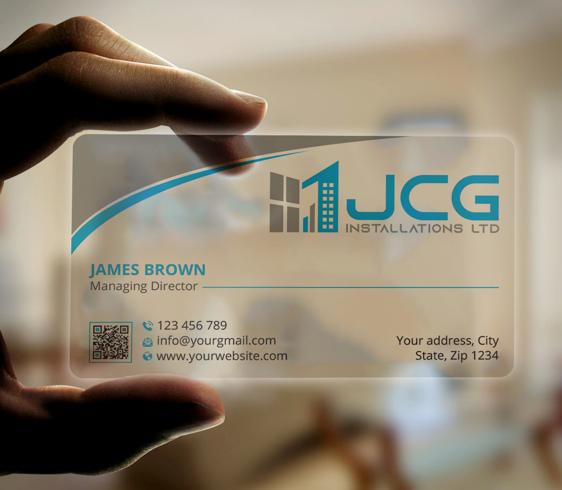 Business Card Design by Expert Bappy for JCG Installations Ltd  | Design #33025401