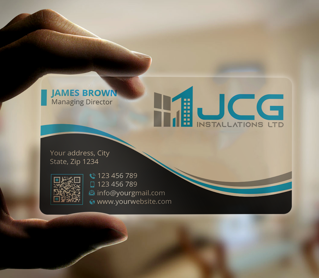Business Card Design by Expert Bappy for JCG Installations Ltd  | Design #33025402