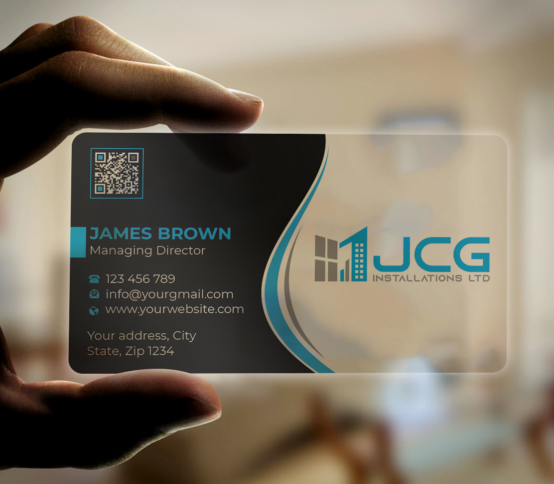 Business Card Design by Expert Bappy for JCG Installations Ltd  | Design #33025434
