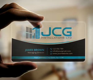Business Card Design by Expert Bappy for JCG Installations Ltd  | Design: #33025539