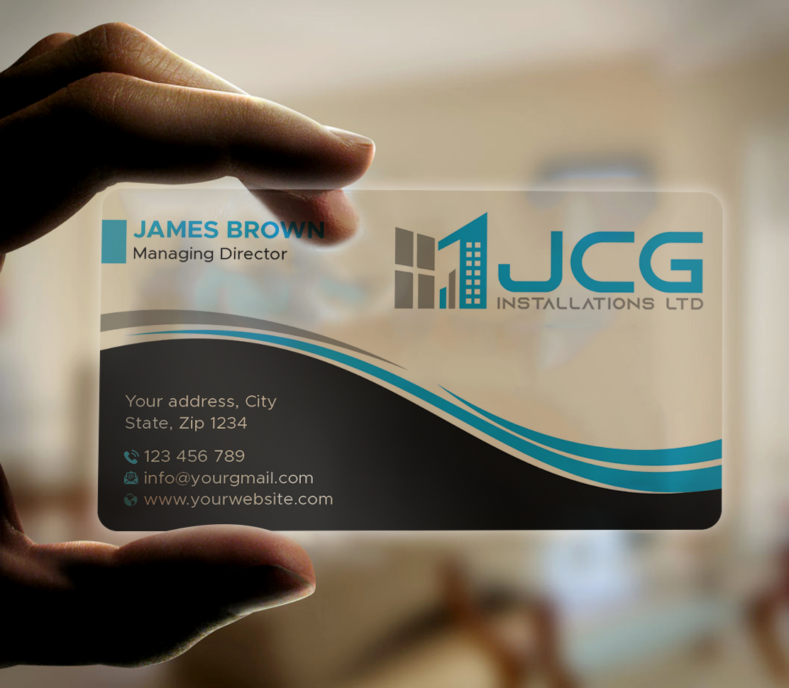 Business Card Design by Expert Bappy for JCG Installations Ltd  | Design #33025583