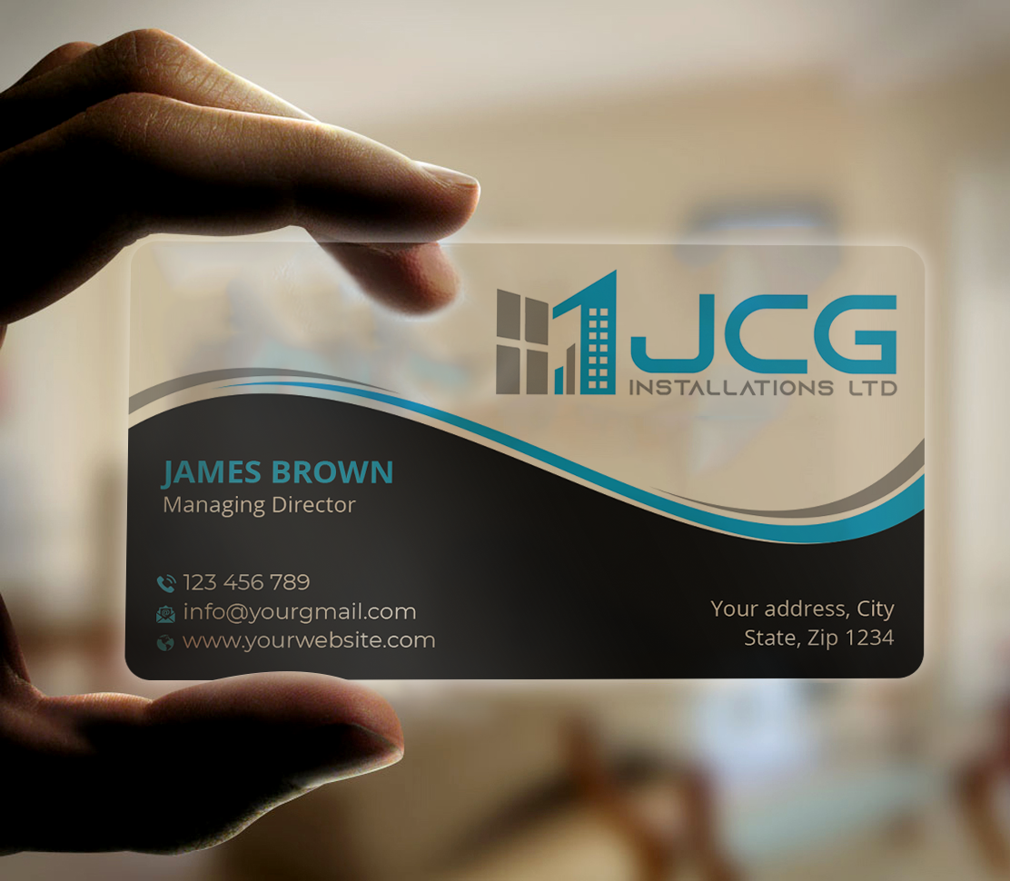 Business Card Design by Expert Bappy for JCG Installations Ltd  | Design #33025603