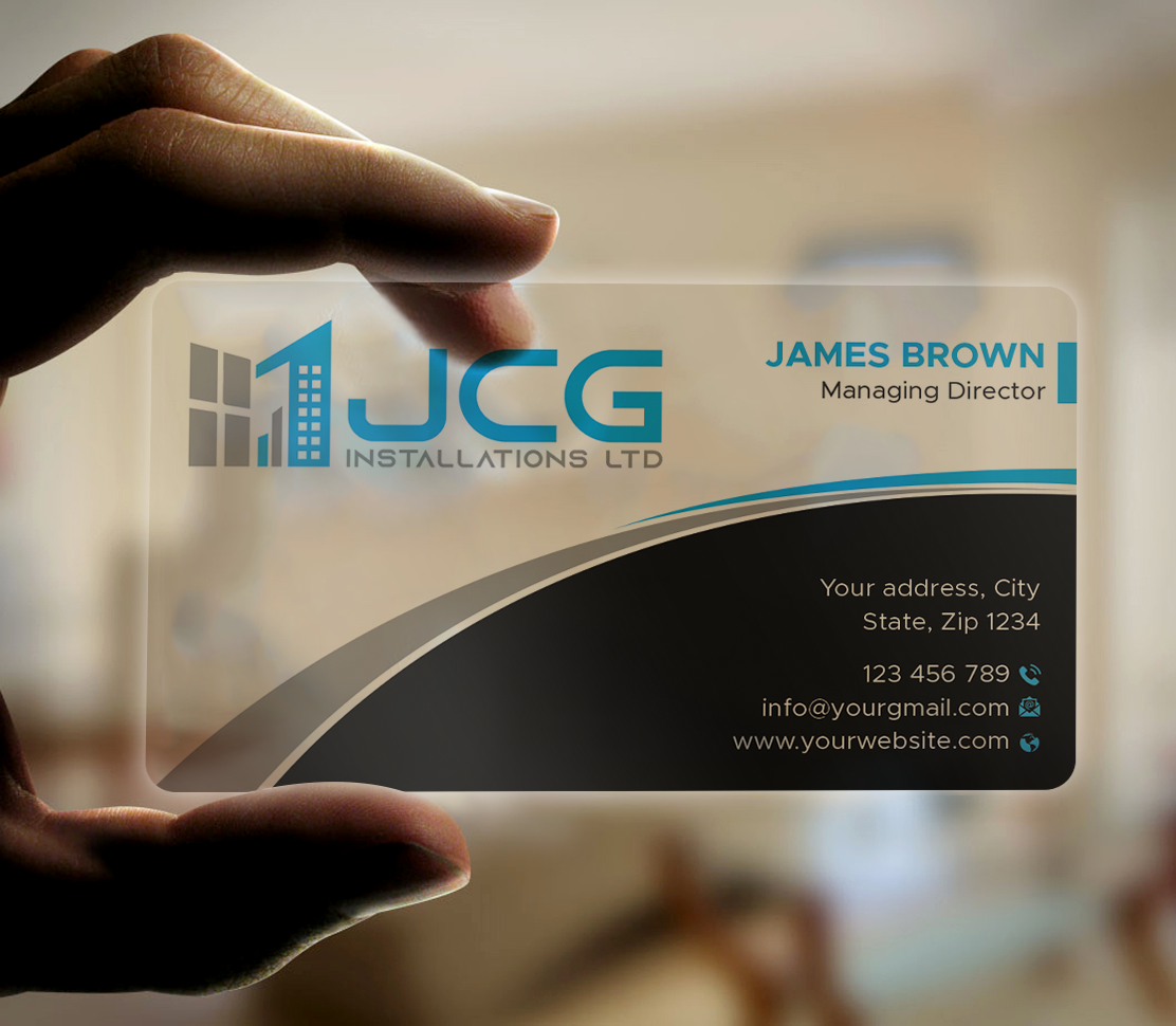 Business Card Design by Expert Bappy for JCG Installations Ltd  | Design #33025657