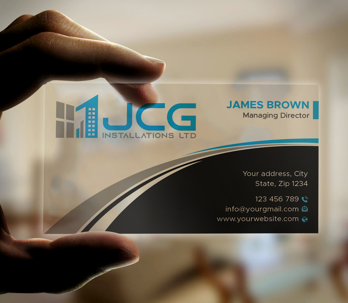 Business Card Design by Expert Bappy for JCG Installations Ltd  | Design #33025659