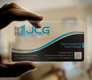 Business Card Design by Expert Bappy for JCG Installations Ltd  | Design: #33026209