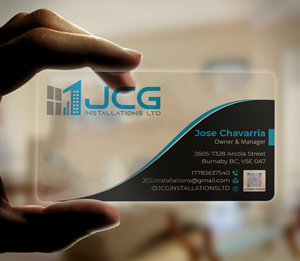 Business Card Design by Expert Bappy for JCG Installations Ltd  | Design: #33026243