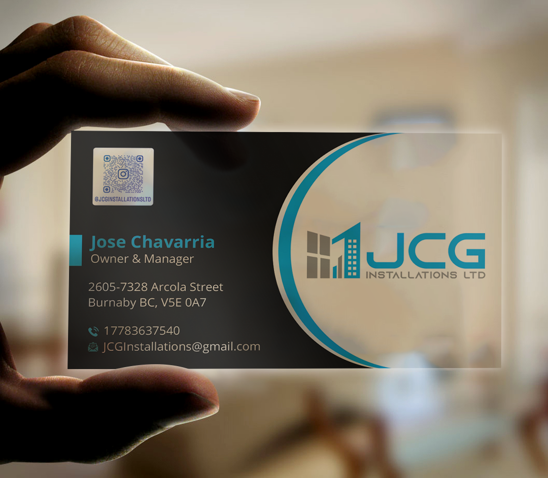 Business Card Design by Expert Bappy for JCG Installations Ltd  | Design #33027619