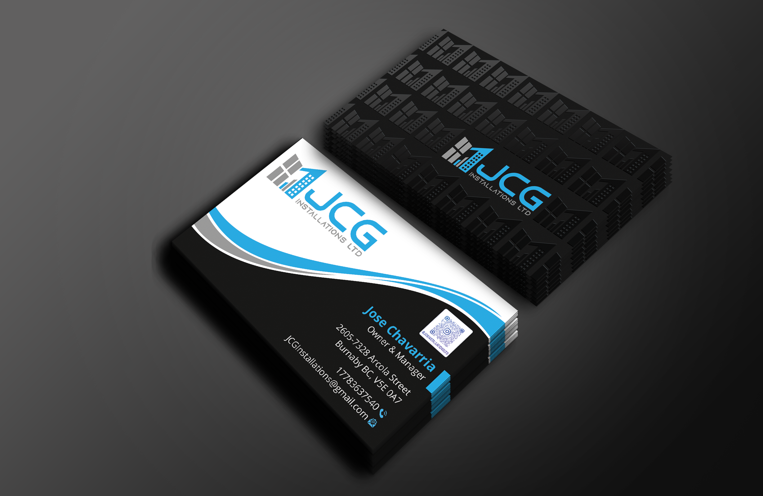 Business Card Design by Expert Bappy for JCG Installations Ltd  | Design #33028099