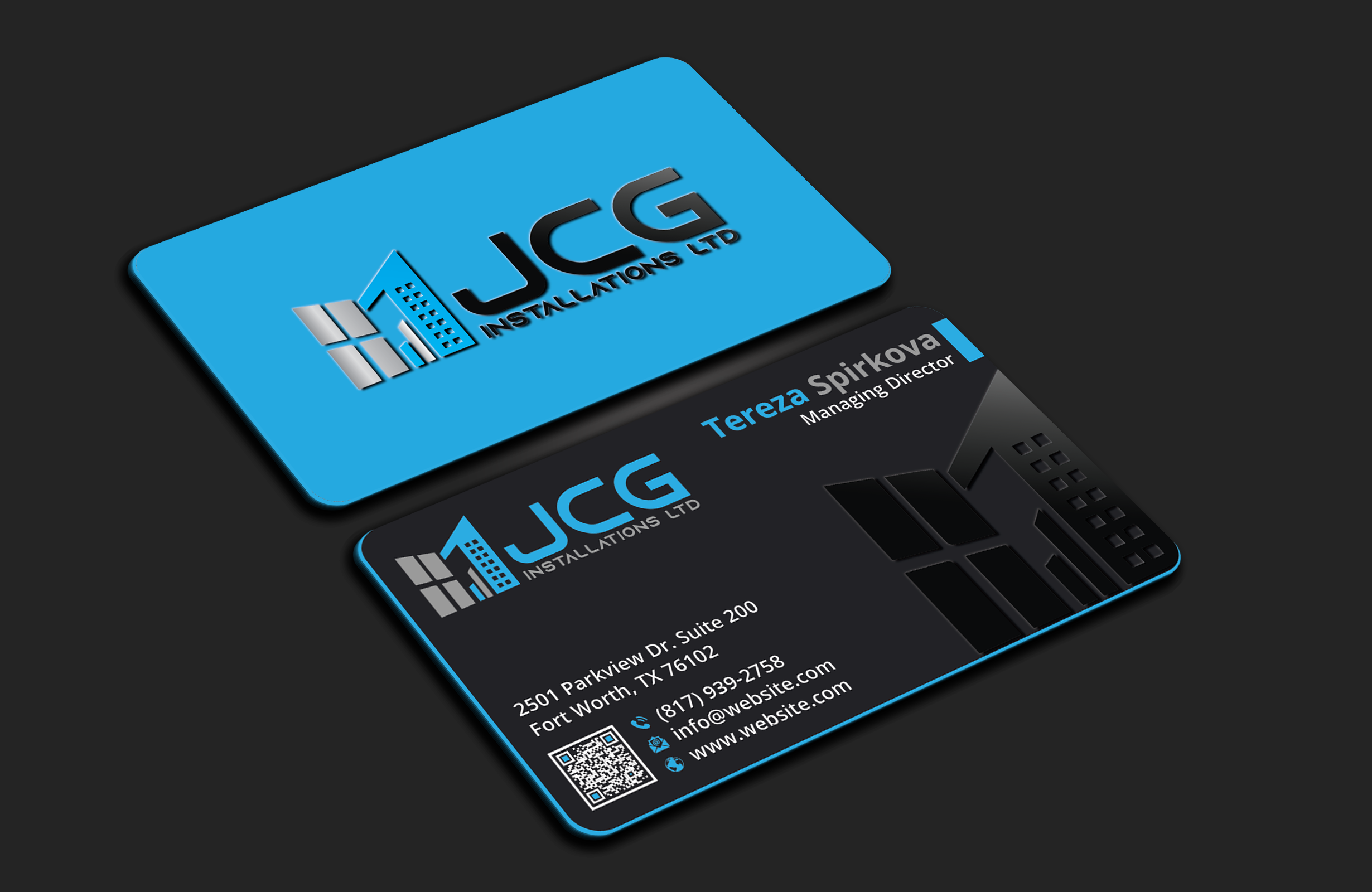 Diseño de Tarjeta de Presentación por DesignerShahadat para JCG Installations Ltd  | Diseño #33019171
