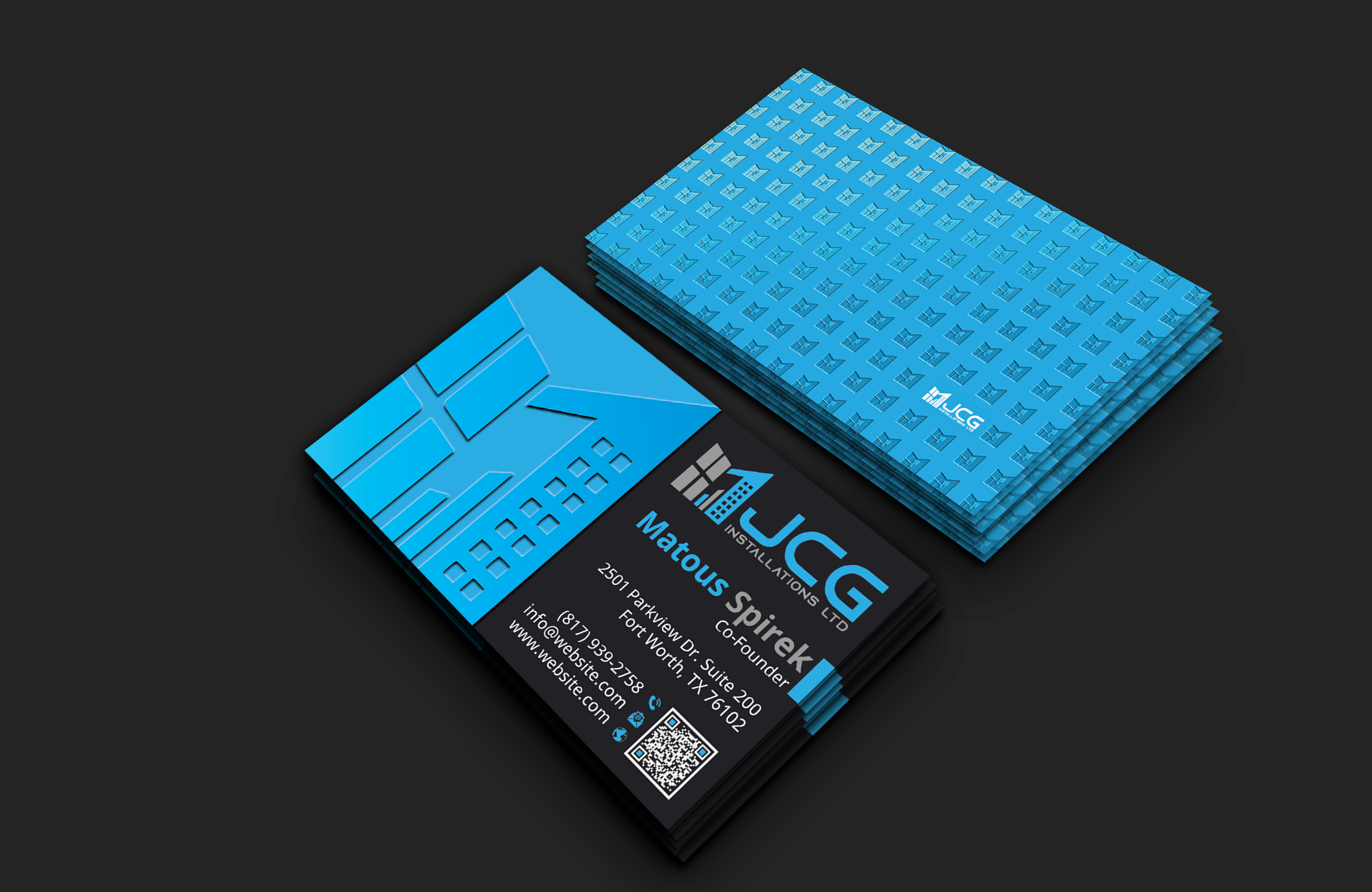 Diseño de Tarjeta de Presentación por DesignerShahadat para JCG Installations Ltd  | Diseño #33019182