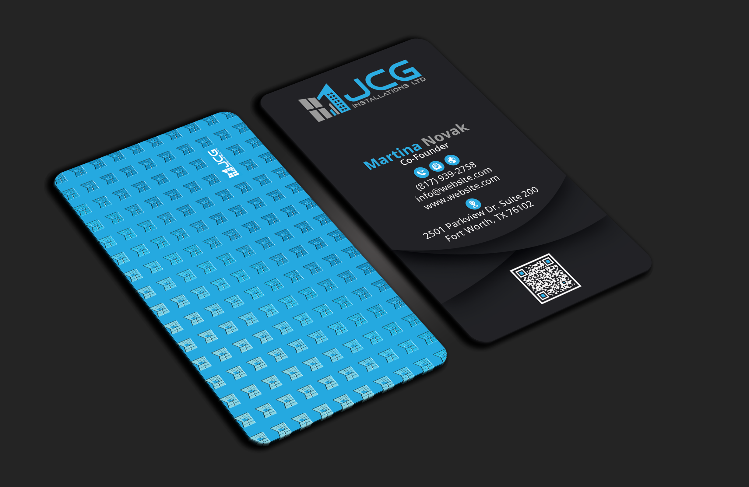 Business Card Design by DesignerShahadat for JCG Installations Ltd  | Design #33019184
