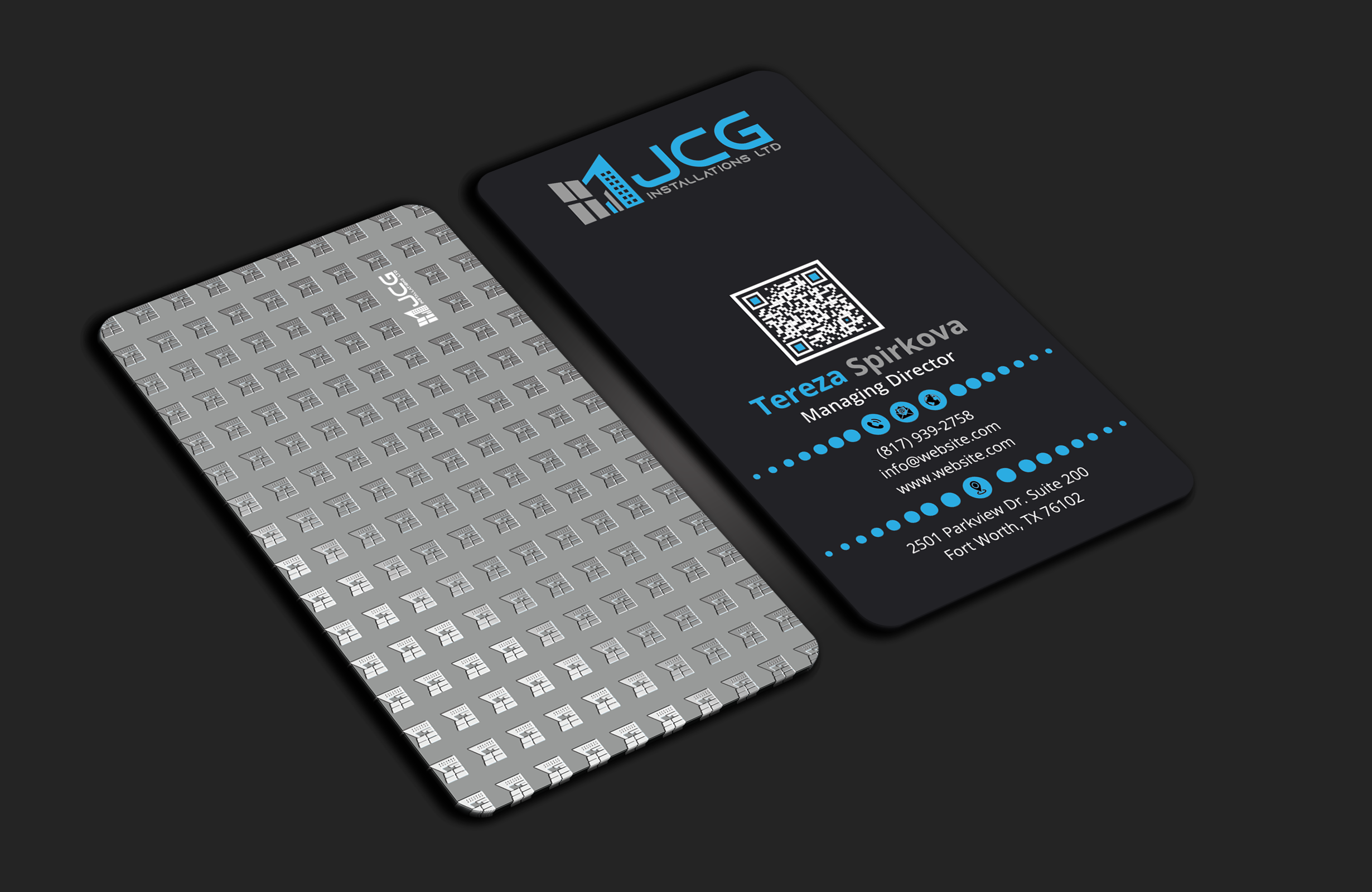 Business Card Design by DesignerShahadat for JCG Installations Ltd  | Design #33020424