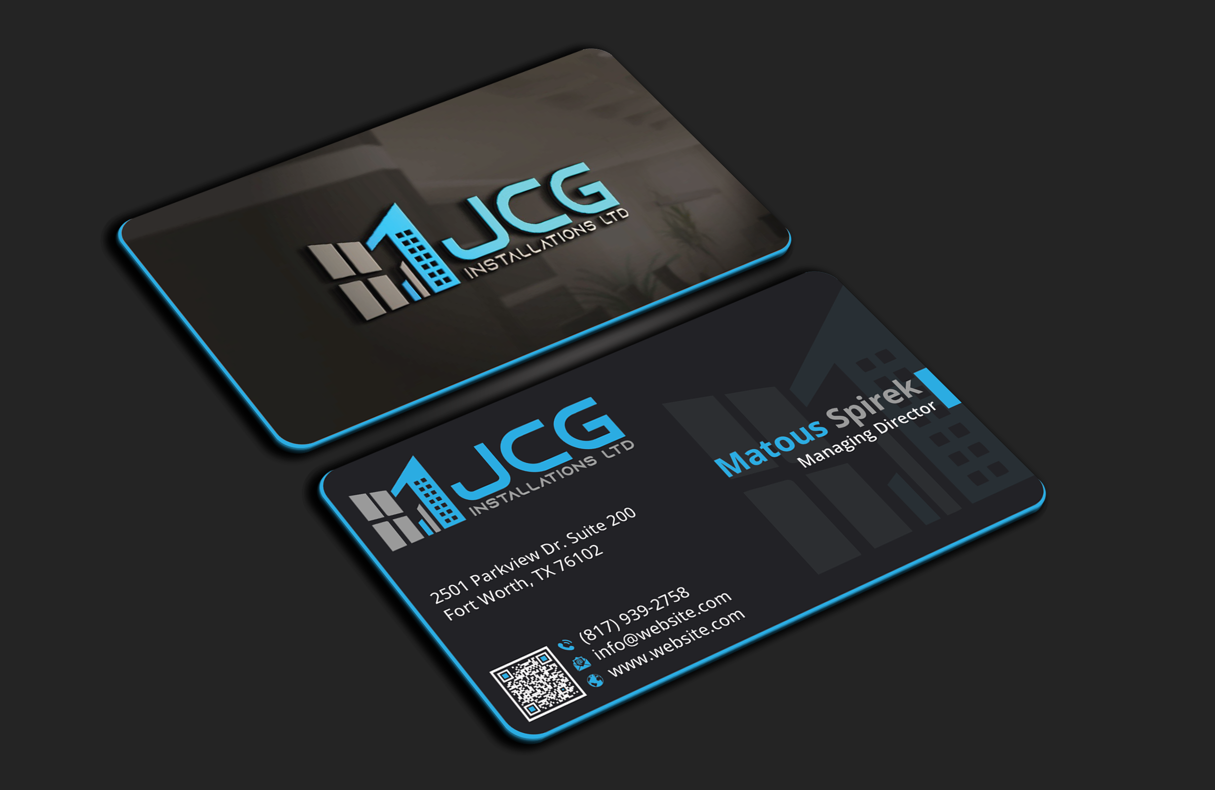 Business Card Design by DesignerShahadat for JCG Installations Ltd  | Design #33023631