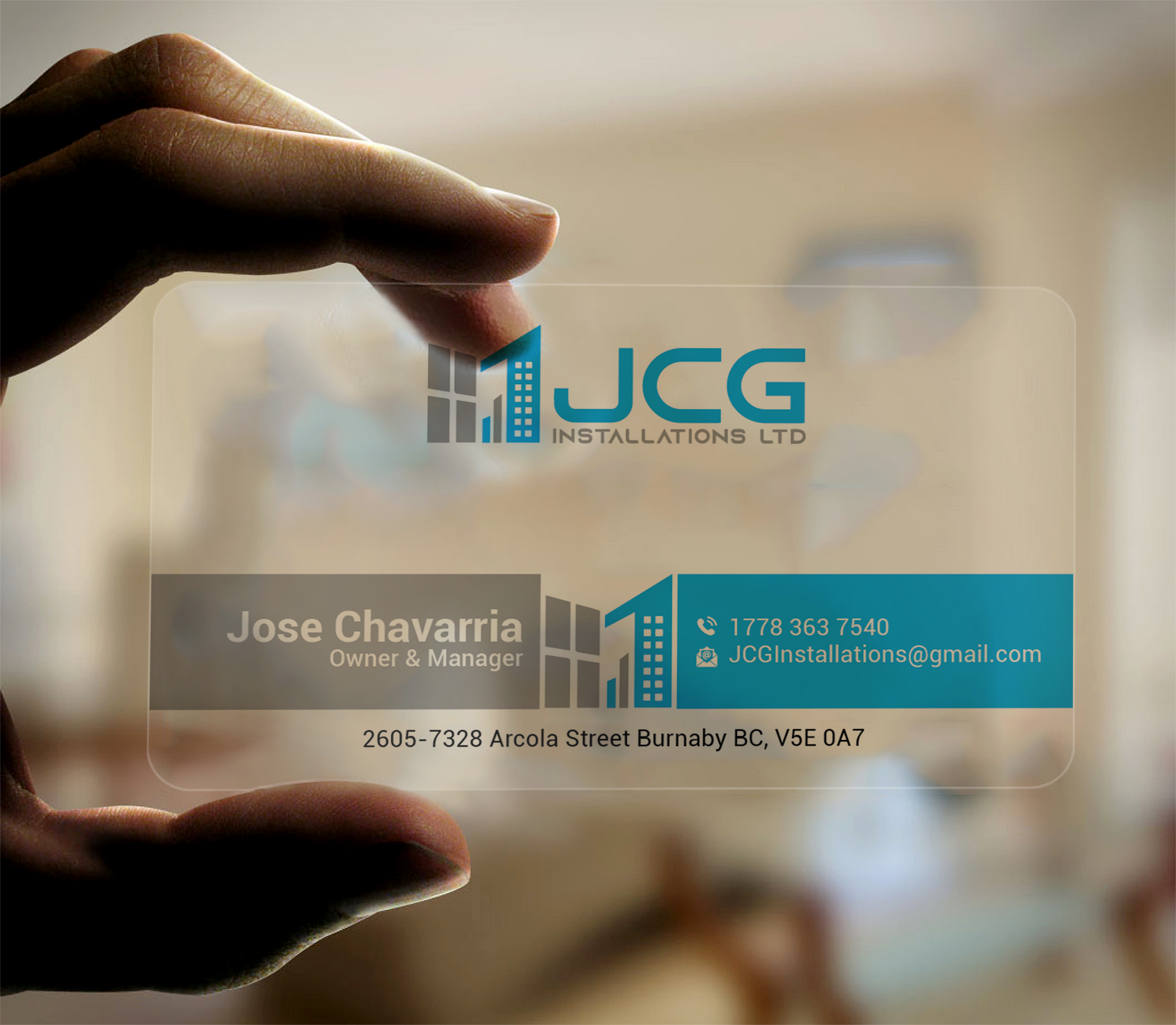 Business Card Design by DesignerShahadat for JCG Installations Ltd  | Design #33032757